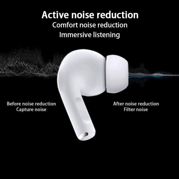 A9 Pro ANC Earbuds Touch Screen Display