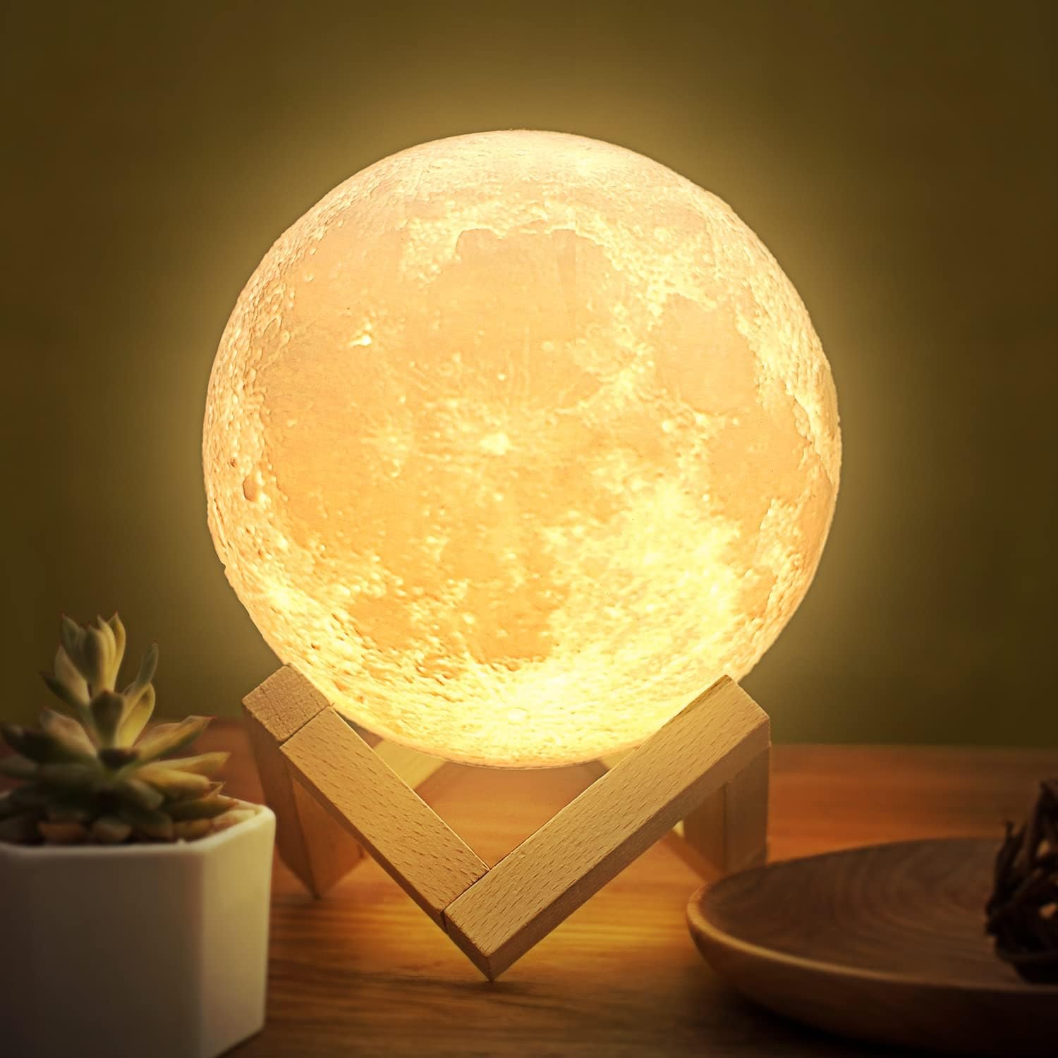 Rechargeable Moon Lamp