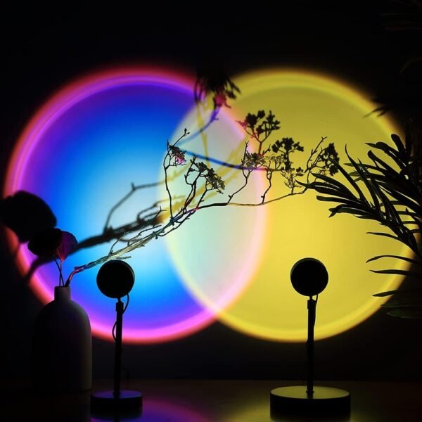 Sunset Lamp Projector Night Light Rainbow Lamp