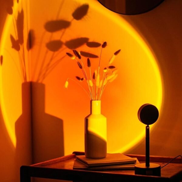 Sunset Lamp Projector Night Light Rainbow Lamp
