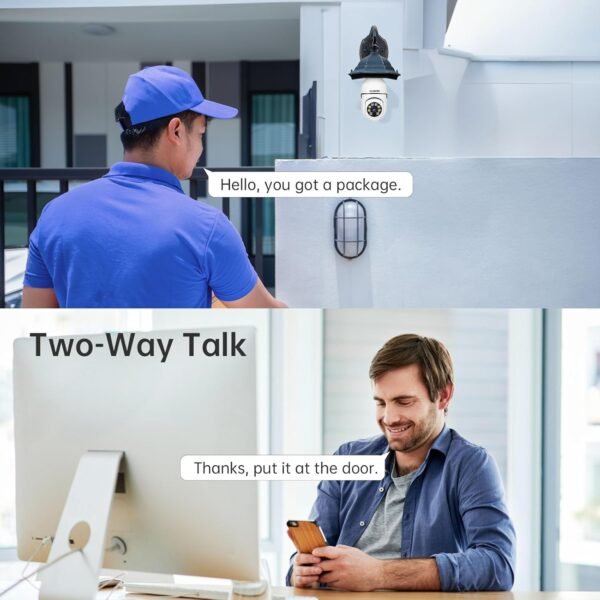 Light Bulb Security Camera
