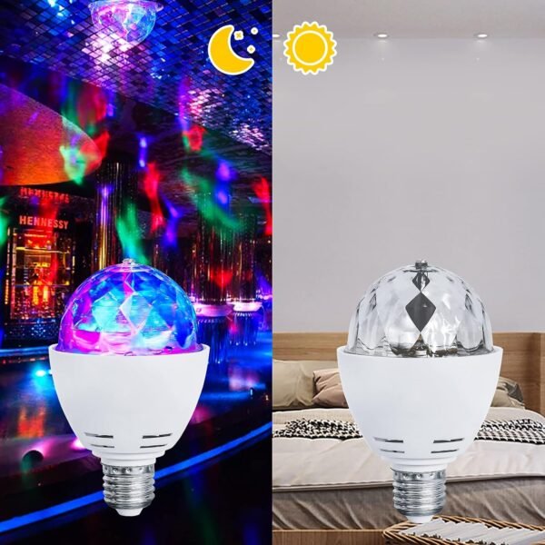 6 Color – 360° Party DJ Lights Colorful Bulb