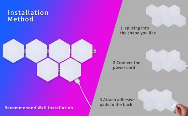 Hexagon Light Panel - 6 Pack - Image 5