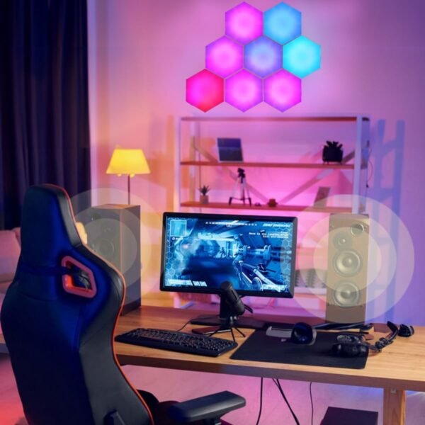 Hexagon Light Panel - 6 Pack - Image 3
