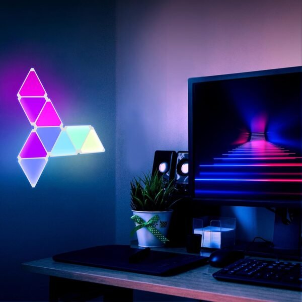 LED Triangle Light Panels - 6Pack